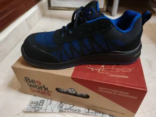 ZAPATO SEGURIDAD INDRA S3 SRC ESD BLUE BEE