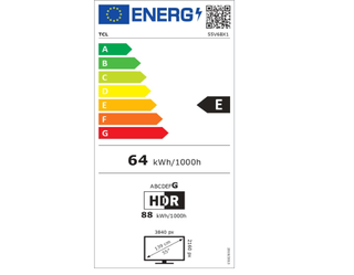 TELEVISION TCL 55V6B 4K 55 PULGADAS. NUEVA