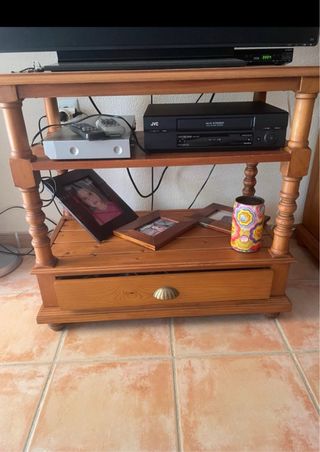 conjunto Mueble rústico madera