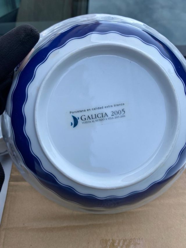 Vajilla porcelana Volvo Ocean Race 2005 Galicia
