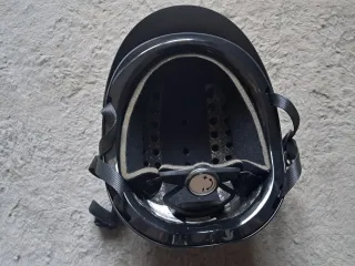 Casco Equitazione Fouganza 100 Nero