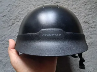 Casco Equitazione Fouganza 100 Nero