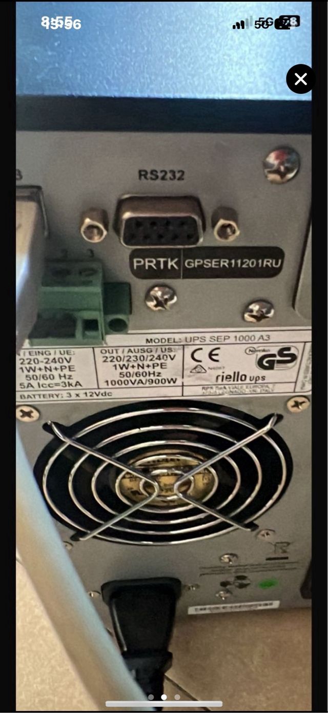 SAI Riello UPS SEP 1000 A3 - 1000VA / 900W | 50€