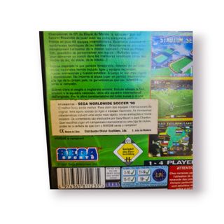 Jogo SEGA Worldwide Soccer ’98 Club Edition