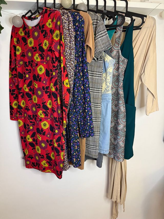 Lote 10 Vestidos Zara Talla S