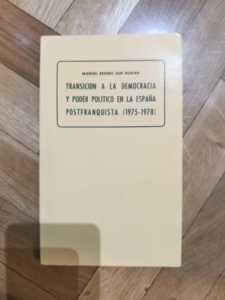 Transición a la democracia y poder político