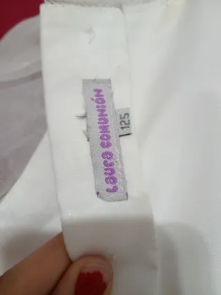 Vestido de comunión blanco