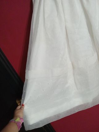 Vestido de comunión blanco