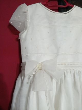 Vestido de comunión blanco