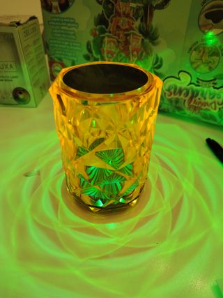 Lámpara Táctil Cristal DELUXA HOME Oro Rosa