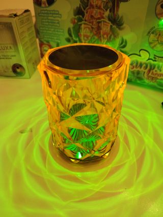 Lámpara Táctil Cristal DELUXA HOME Oro Rosa