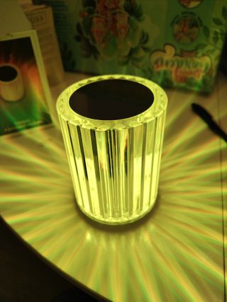 Lámpara Táctil Cristal DELUXA HOME Oro Rosa