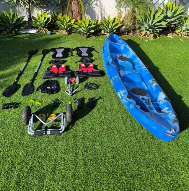 Kayak 2+1 plazas pesca/paseo