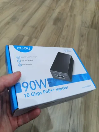 Cudy POE400X - Iniettore Ultra PoE++ 90W 10Gbps