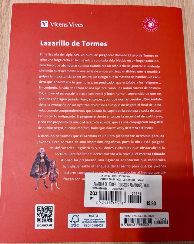 El Lazarillo De Tormes N/c (clasicos Adaptados)...