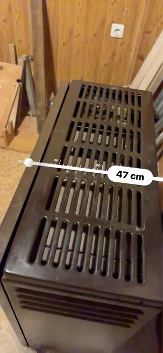 Estufa Gasoil Marrón Metal hierro fundido