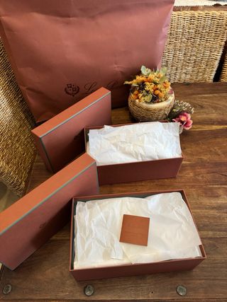 Lote 2 Cajas Loro Piana