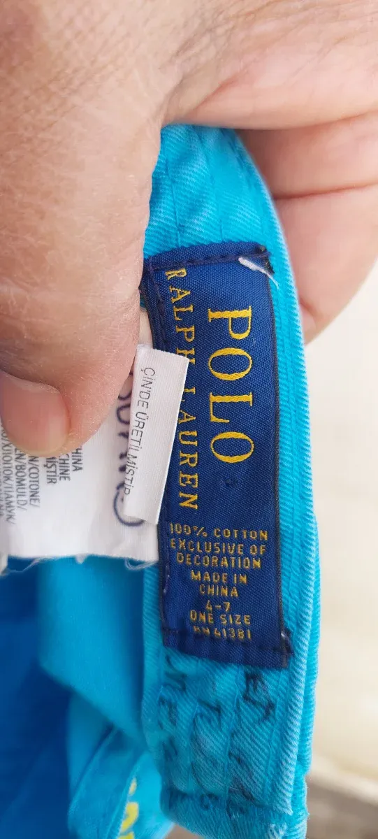 Gorro Polo Ralph Lauren Azul/Turquesa