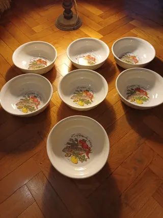 Set 7 ciotole per zuppa