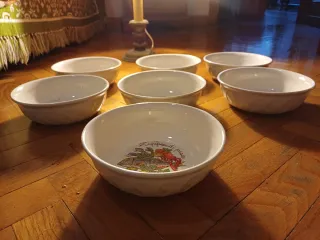 Set 7 ciotole per zuppa