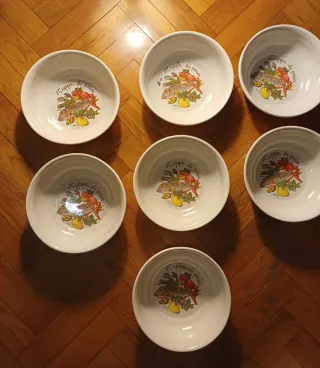 Set 7 ciotole per zuppa