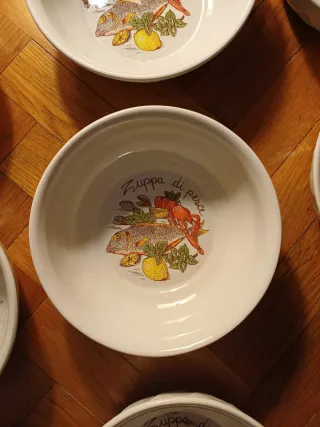 Set 7 ciotole per zuppa
