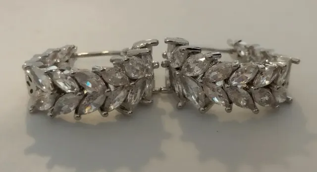 Pendientes Plata y Circonitas