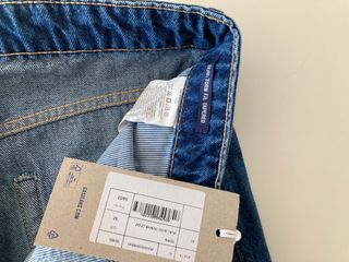 Gas Torn. Pantalón vaquero azul. W32