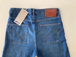 Gas Torn. Pantalón vaquero azul. W32