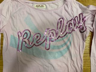 Maglia Replay bambina manica lunga
