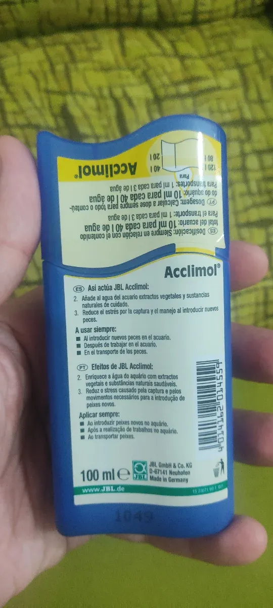 JBL Biotopol y Acclimol - Acondicionadores Agua