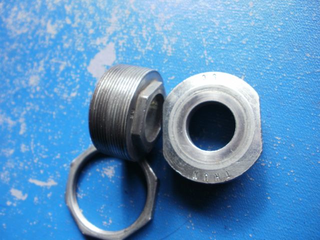 Cazoletas Pedalier Bici Antigua Rosca Italiana.