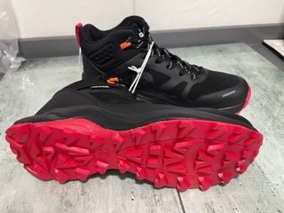 Botas de trekking CRIVIT negras y rojas