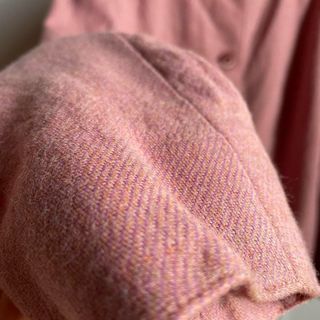 Blazer lana rosa vintage