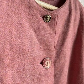 Blazer lana rosa vintage