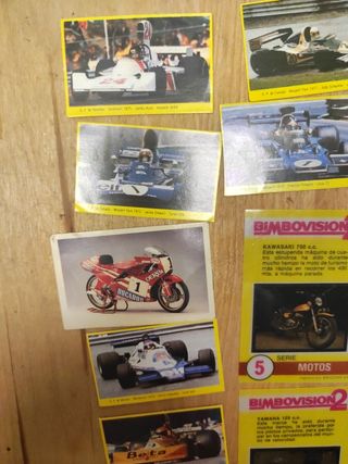 Lote 10 cromos Bimbo visión 2 Danone poskitos