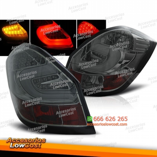 Faros traseros LED para Skoda Fabia II 07-14 Ahum