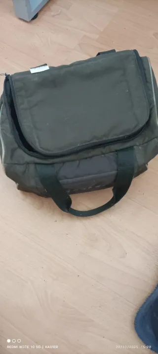 Bolso de pesca,y todo el conjunto(caña,carretes et