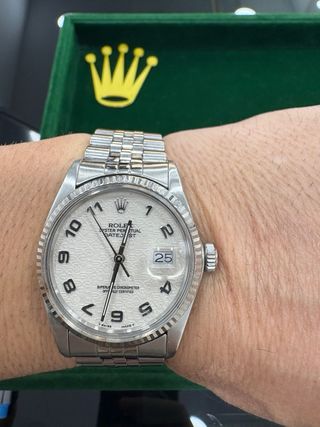 Rolex Datejust 36 acero