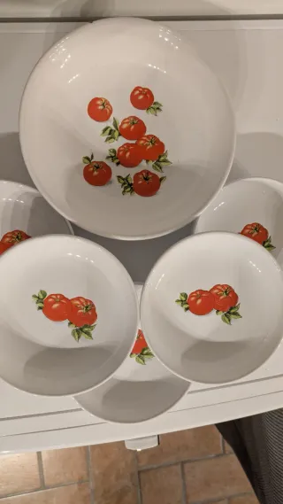 Servizio 6 Ciotole (1 grande e 5 piccole )