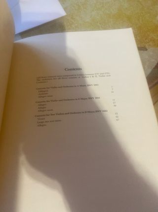 Conciertos para violín de J.S. Bach