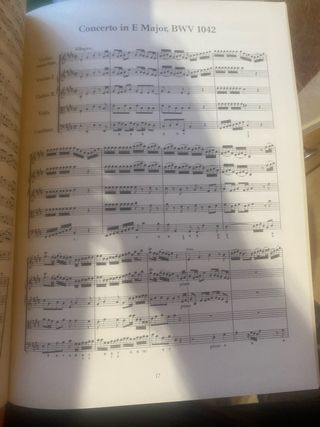 Conciertos para violín de J.S. Bach