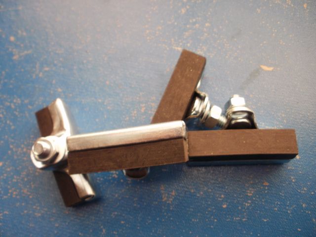 Juego 4 zapatas bici varillas