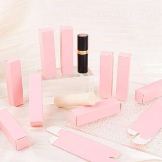 Cajita para pintalabios rosa