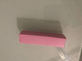 Cajita para pintalabios rosa