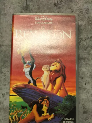 El Rey León VHS Disney Clásicos