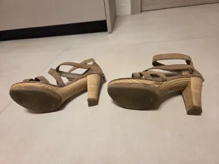 Sandali Nero Giardini donna tacco alto