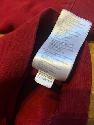 Felpa Fox Racing Rossa Vintage Moto