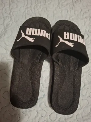 Chanclas Puma Piscina Negras