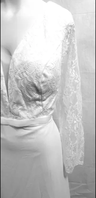 LIQUIDACIÓN Vestido Novia Largo Talla 52